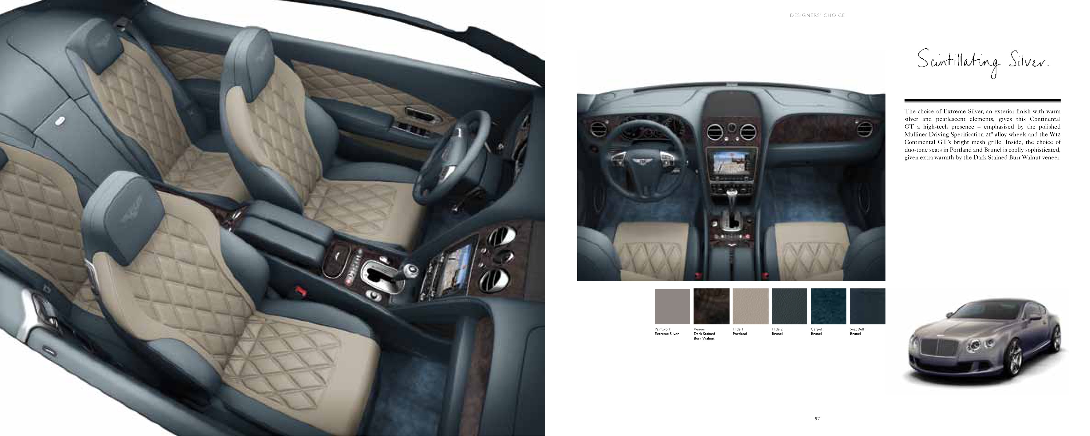 2013 Bentley Continental GT Brochure Page 1